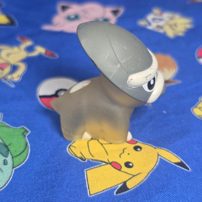 Pokemon Shieldon Clear Figure Finger Puppet 2008 Nintendo Bandai PVC Japan USA