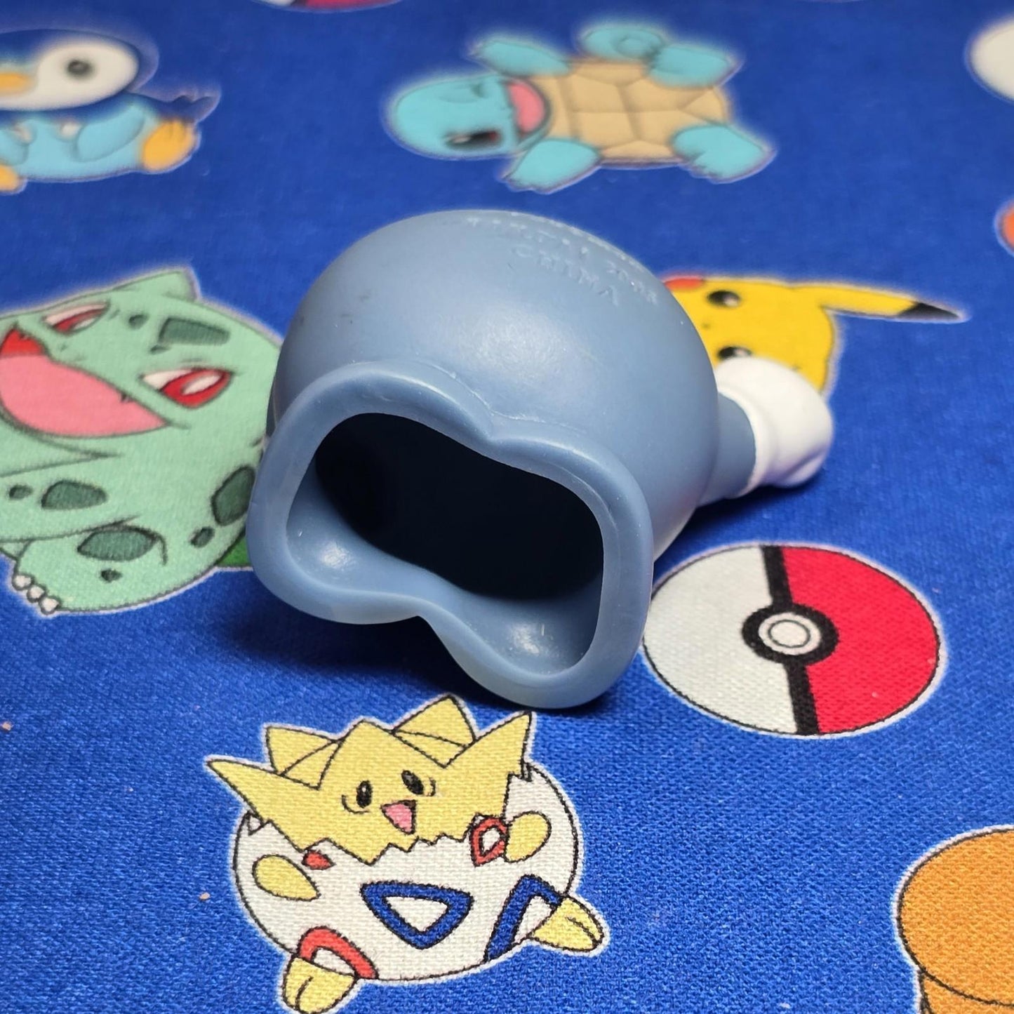 Pokemon Poliwhirl Figure Finger Puppet 2005 Nintendo Bandai Vintage Japan USA