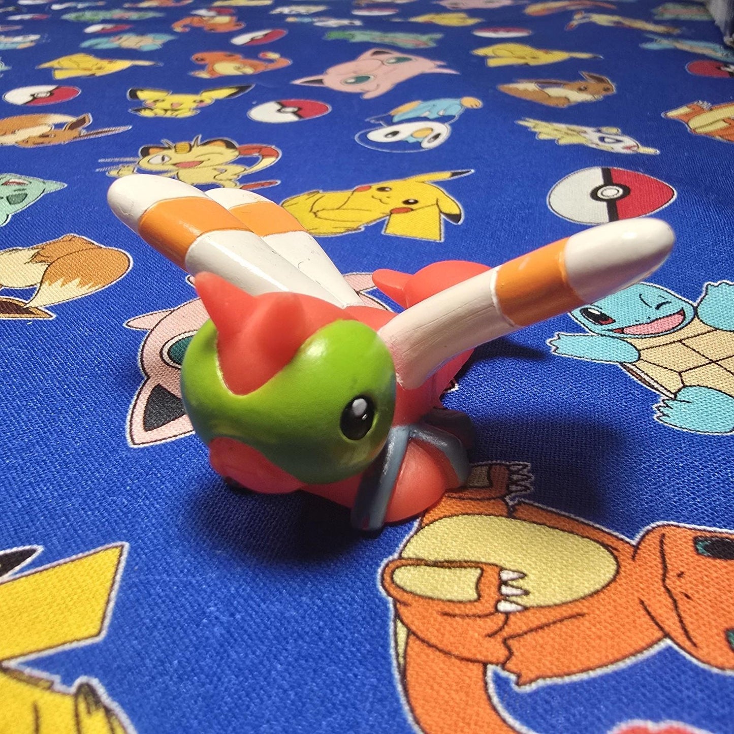 Pokemon Yanma Figure Finger Puppet 2000 Nintendo Bandai Vintage Japan US Seller
