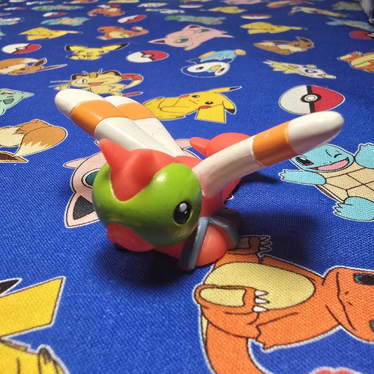 Pokemon Yanma Figure Finger Puppet 2000 Nintendo Bandai Vintage Japan US Seller