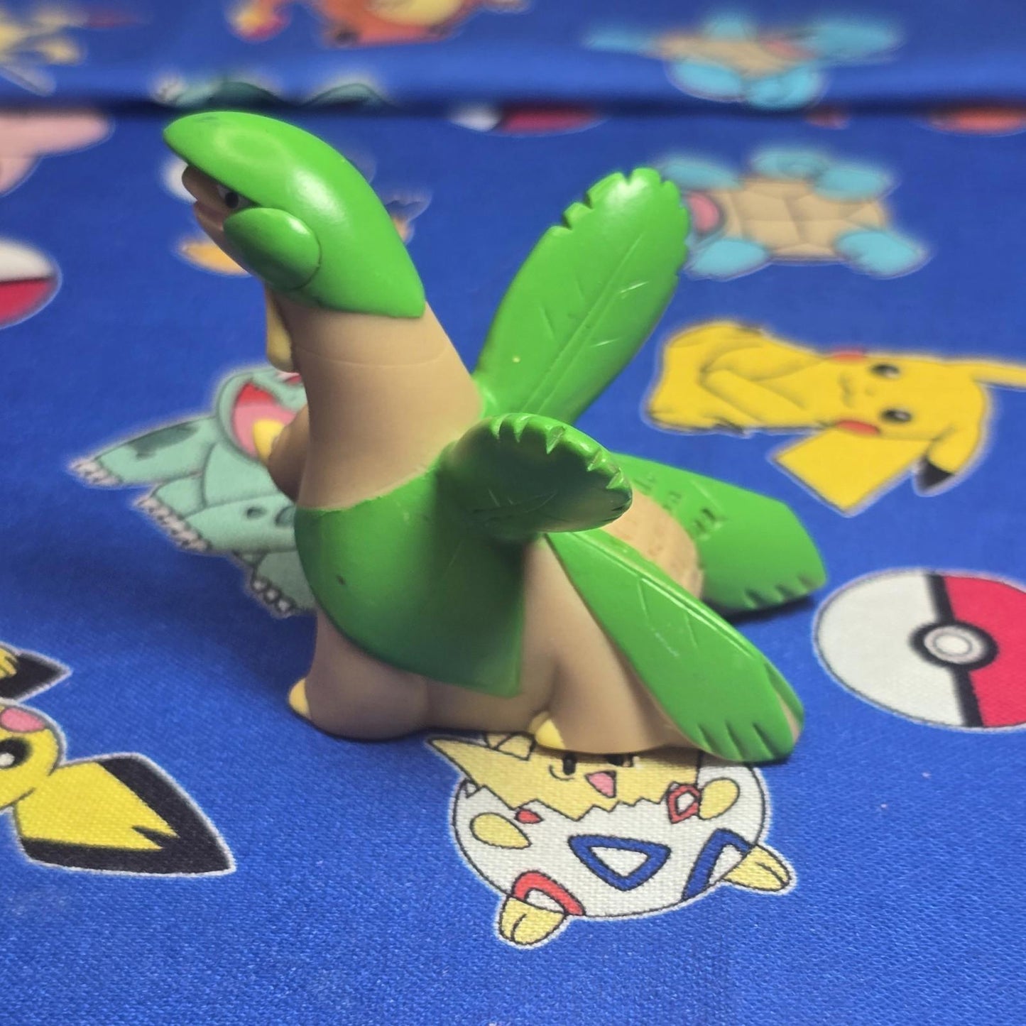 Pokemon Tropius Figure Finger Puppets 2009 Nintendo Bandai PVC Japan USA Seller