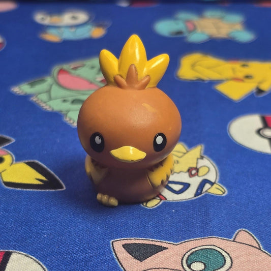 Pokemon Torchic Figure Finger Puppet 2003 Nintendo Tomy PVC Japan USA Seller