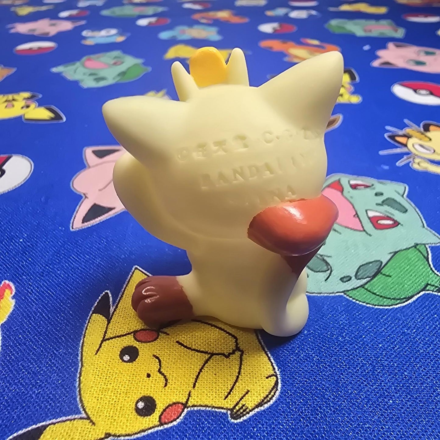 Pokemon Meowth Figure Finger Puppet 1997 Nintendo Bandai Vintage Japan US Seller