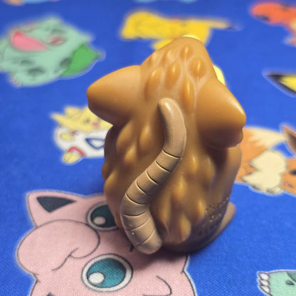 Pokemon Raticate Figure Finger Puppet 2005 Nintendo Bandai PVC Japan USA Seller