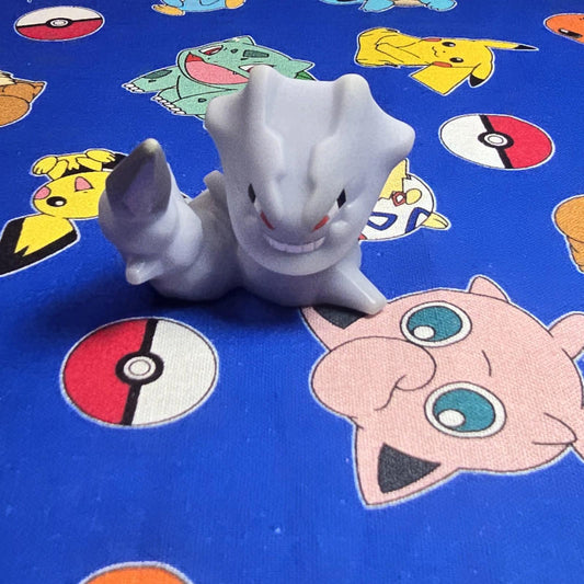 Pokemon Steelix Figure Finger Puppet 2007 Nintendo Bandai PVC Japan USA Seller