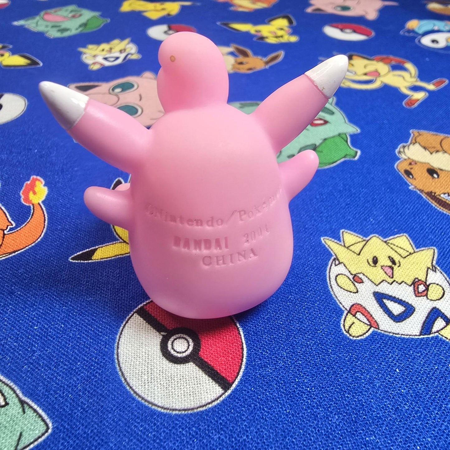 Pokemon Wigglytuff Figure Finger Puppet 2004 Nintendo Bandai Vintage Japan USA