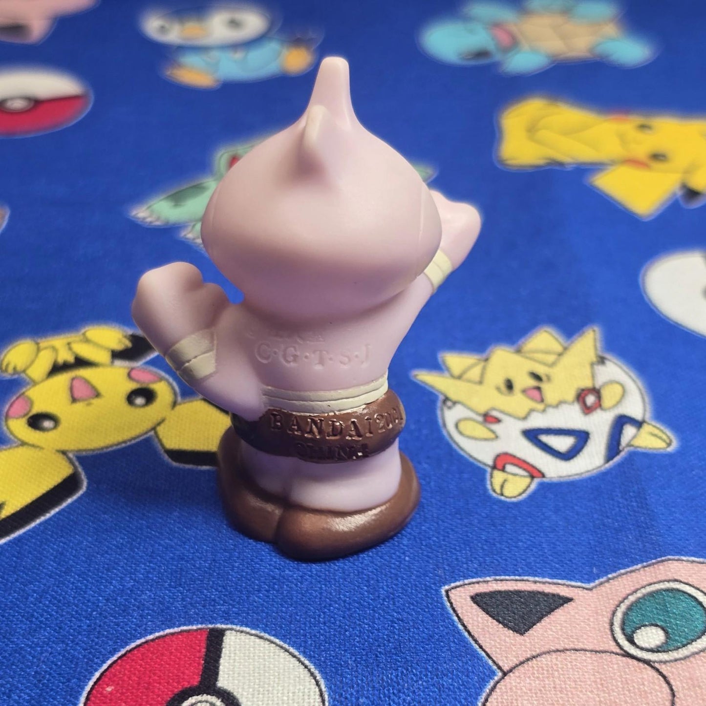 Pokemon Tyrogue Figure Finger Puppet 2001 Nintendo Bandai Vintage PVC Japan US