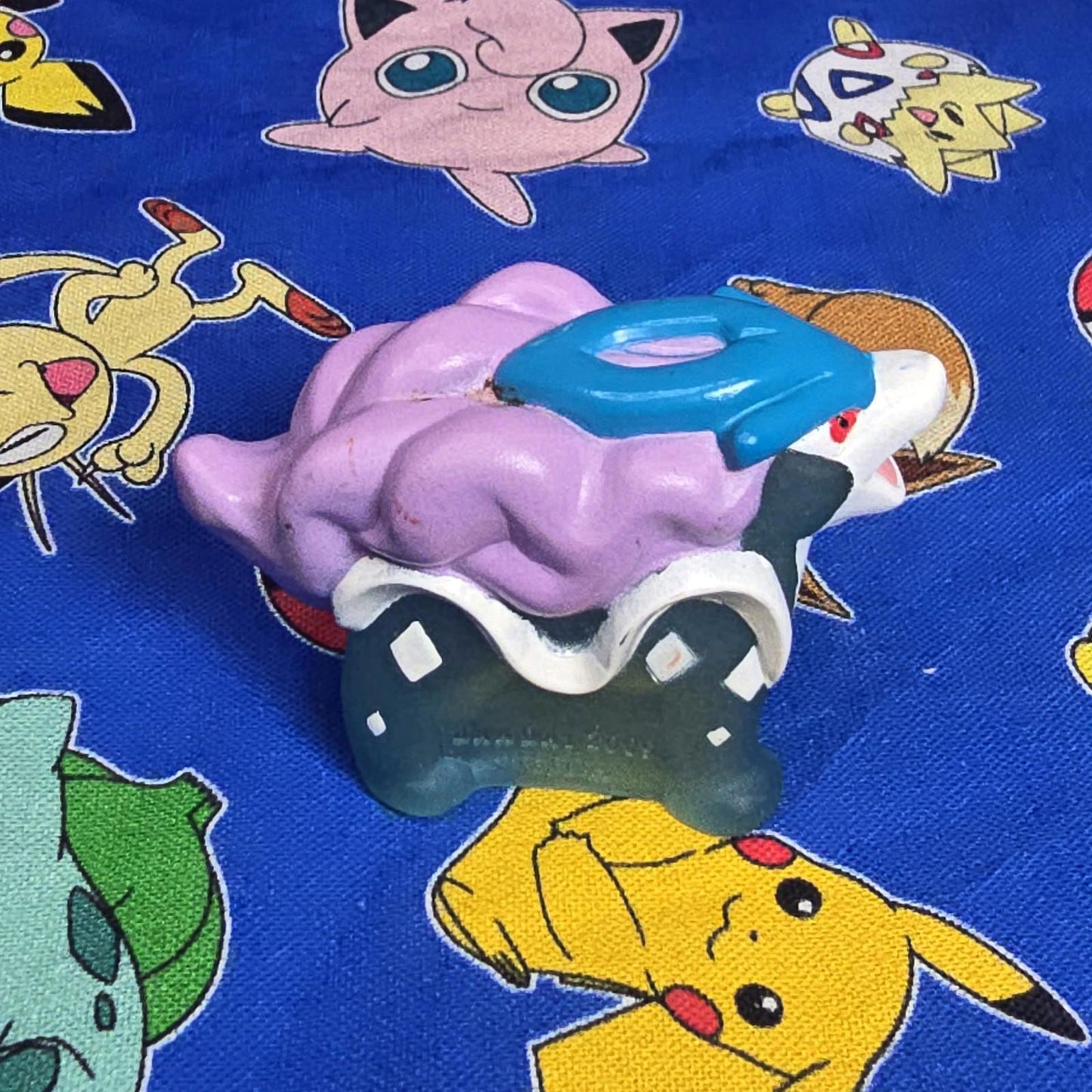 Pokemon Suicune Clear Figure Finger Puppet 2009 Nintendo Bandai Japan USA Seller