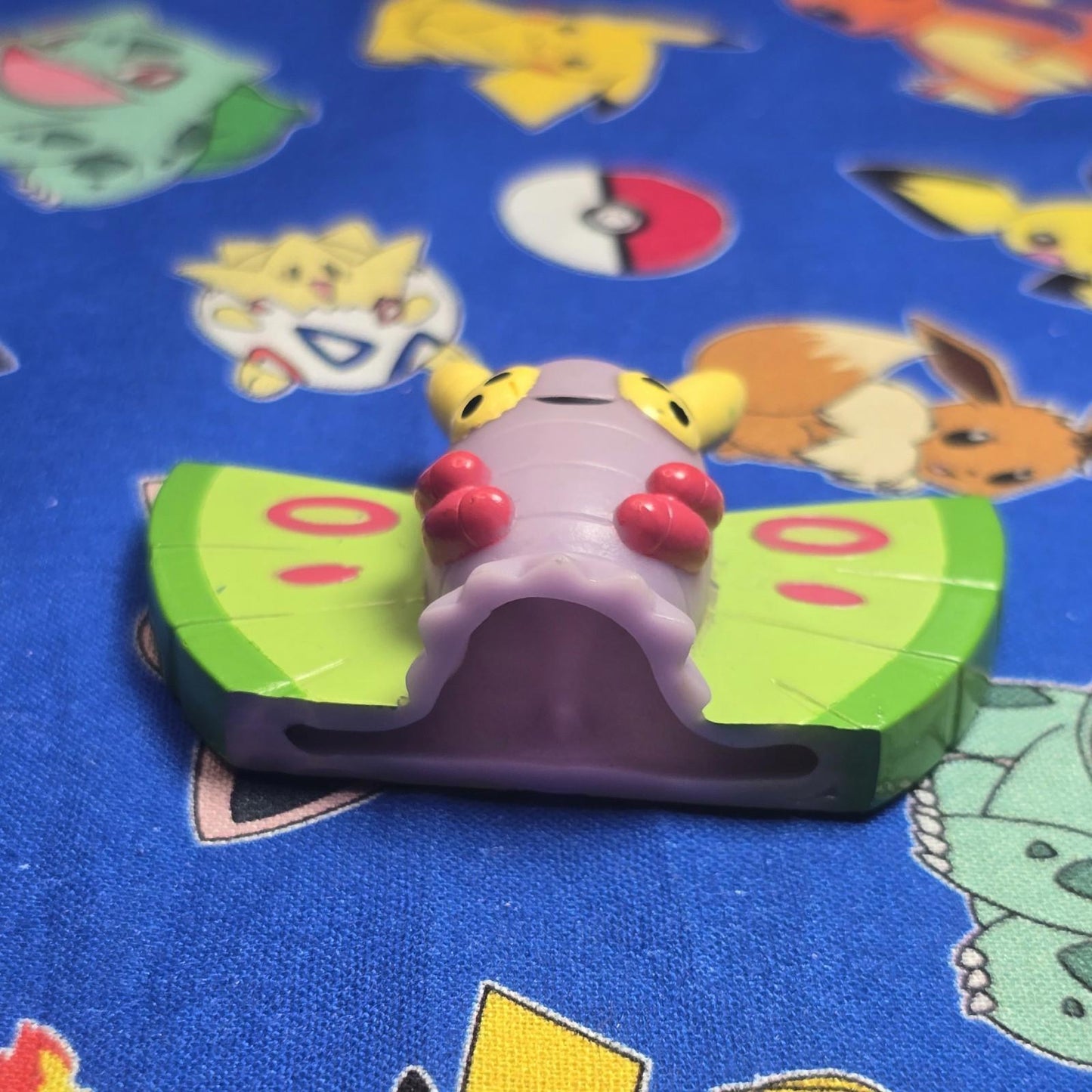 Pokemon Dustox  Figure Finger Puppet 2004 Nintendo Bandai PVC Vintage Japan USA