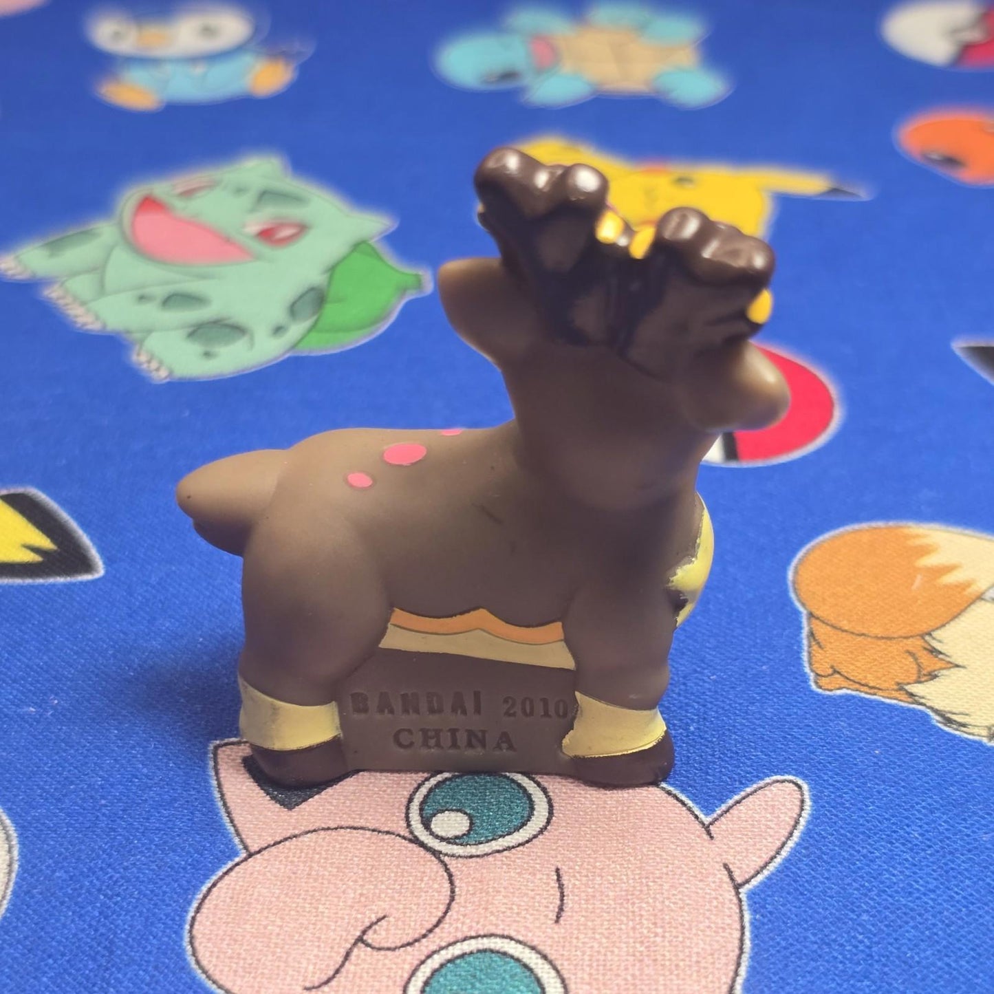 Pokemon Sawsbuck Figure Finger Puppet 2010 Nintendo Bandai PVC Japan USA Seller