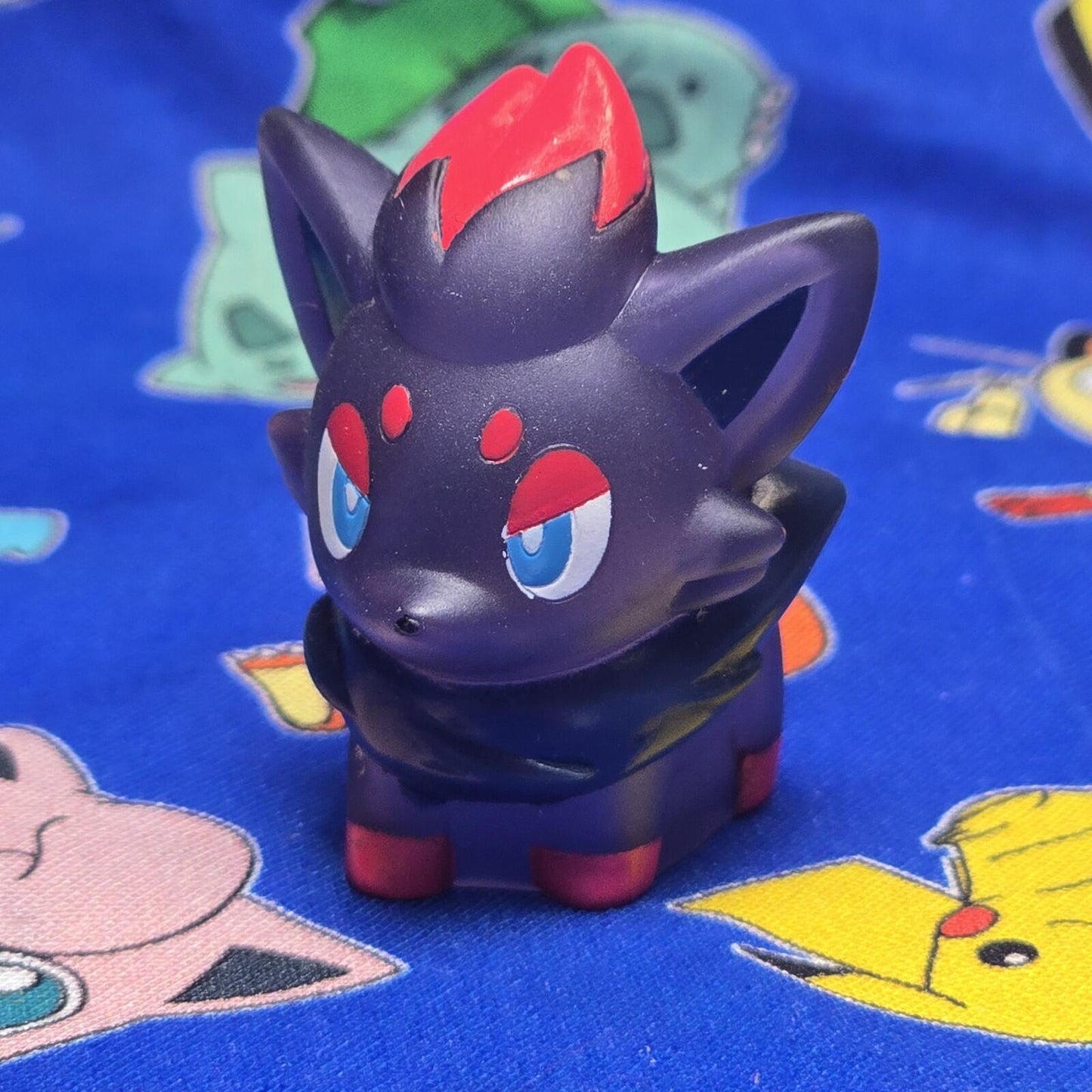 Pokemon Zorua Clear Figure Finger Puppet 2010 Nintendo Bandai Japan USA Seller