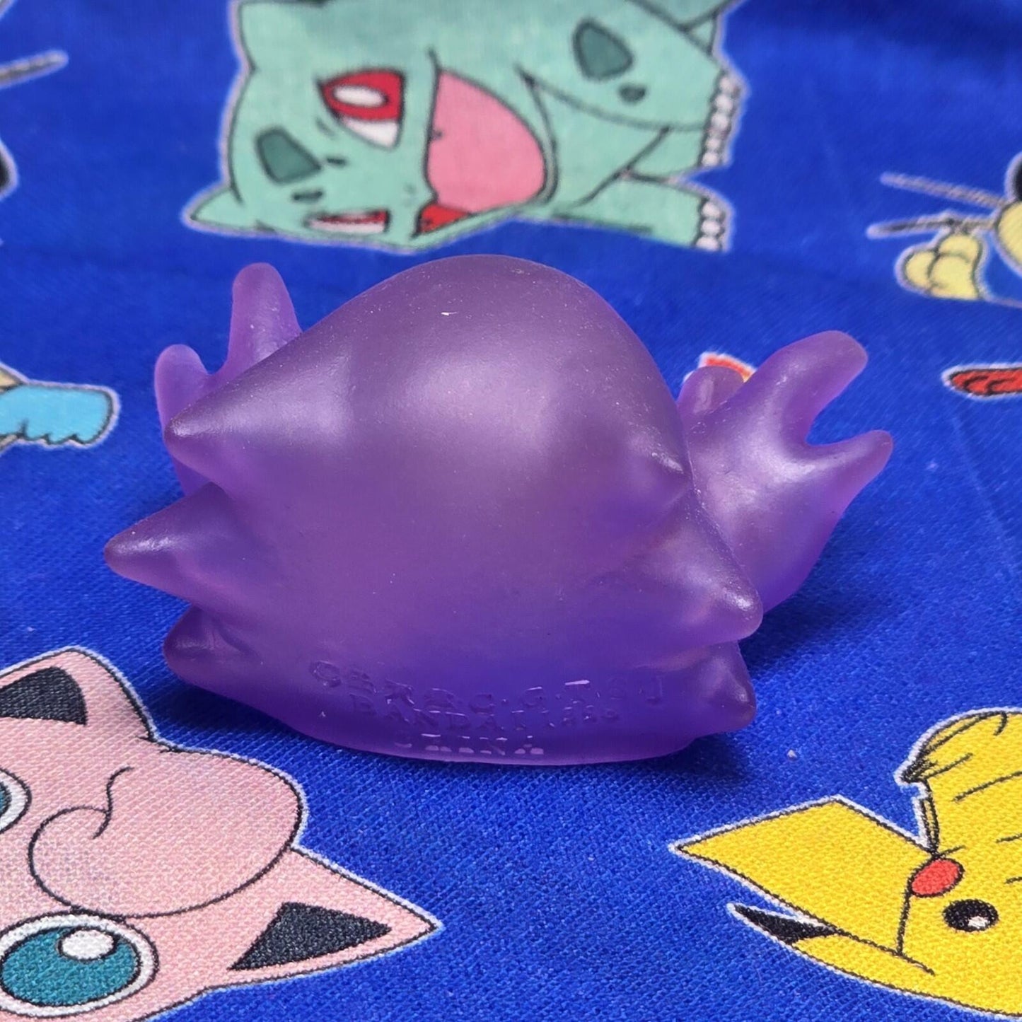 Pokemon Haunter Clear Figure Finger Puppet 1998 Nintendo Bandai Vintage Japan US