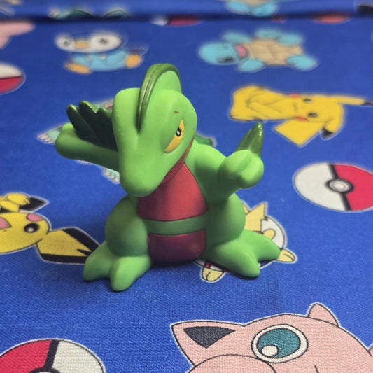 Pokemon Grovyle Figure Finger Puppet 2008 Nintendo Bandai PVC Japan USA Seller