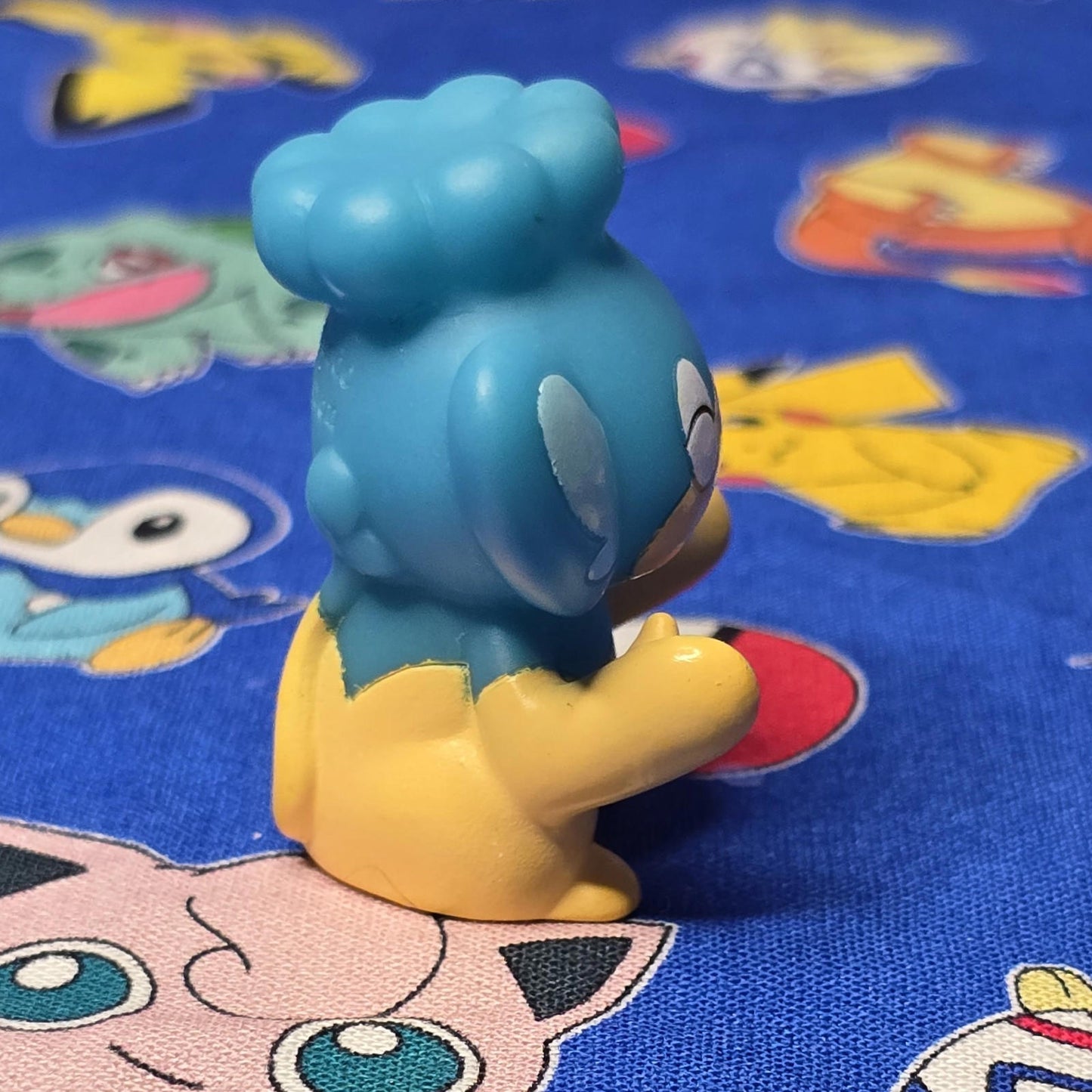 Pokemon Panpour Figure Finger Puppet 2010 Nintendo Bandai PVC Japan USA Seller