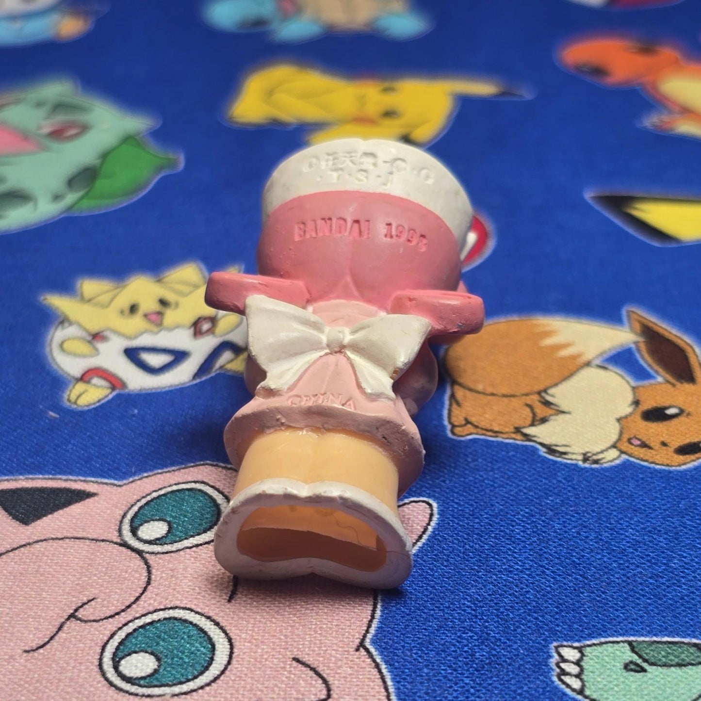 Pokemon Nurse Joy Figure Finger Puppet 1998 Nintendo Bandai Vintage Japan USA