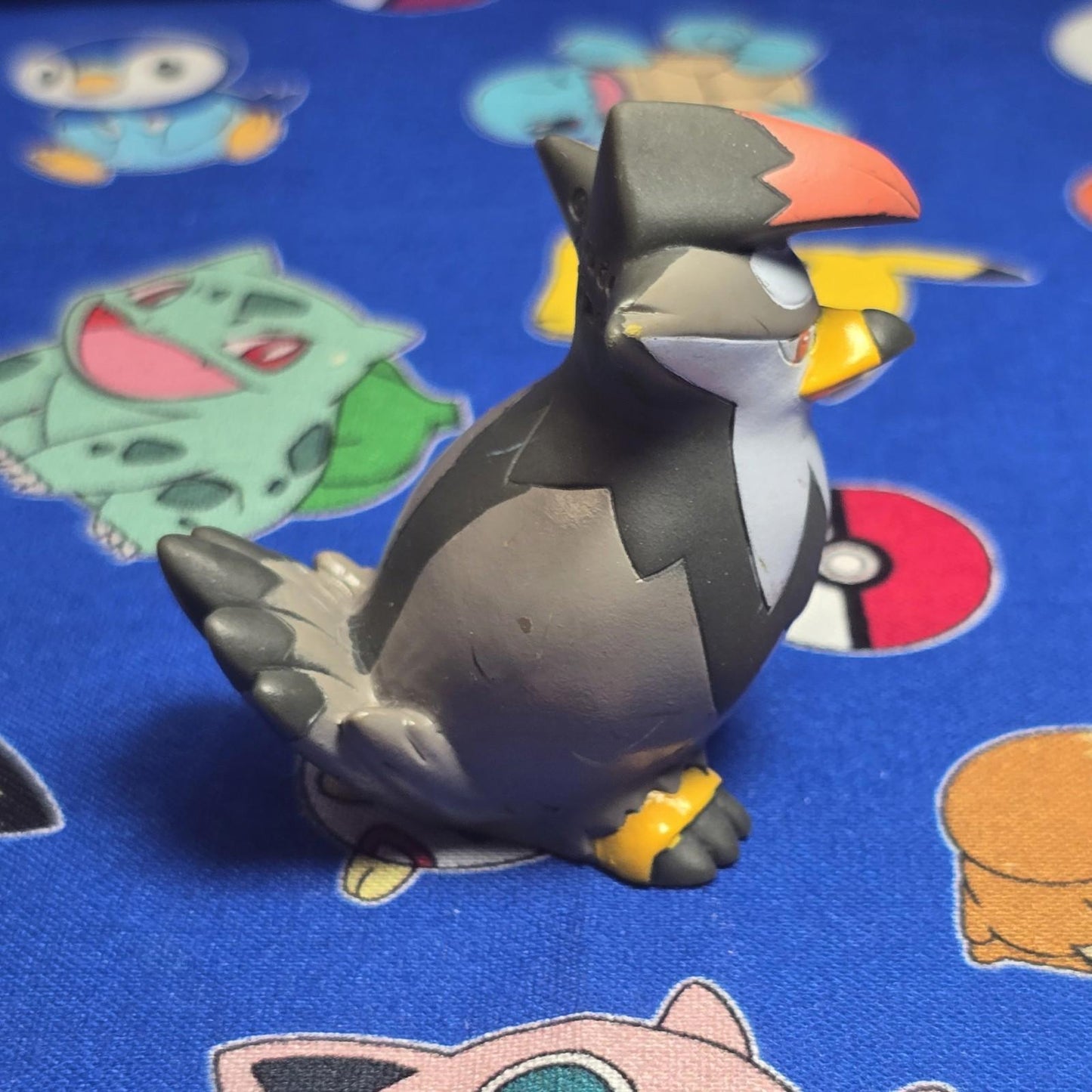 Pokemon Staraptor Figure Finger Puppet 2007 Nintendo Bandai PVC Japan USA Seller