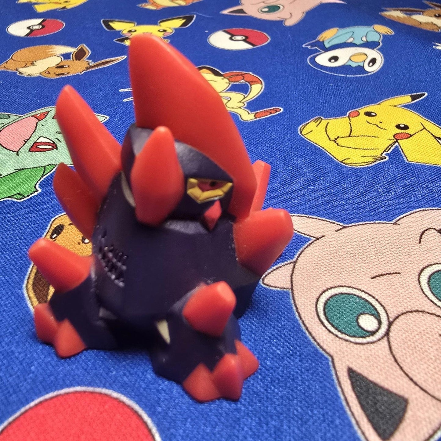 Pokemon Gigalith Figure Finger Puppet 2011 Nintendo Bandai PVC Japan USA Seller