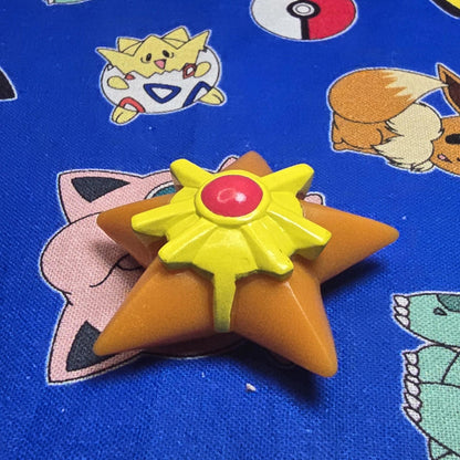 Pokemon Staryu Figure Finger Puppet 1997 Bandai Nintendo PVC Vintage Japan USA