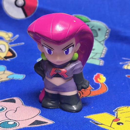 Pokemon Jessie Team Rocket Trainer Figure Finger Puppet 2010 Nintendo Bandai USA