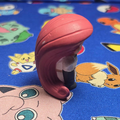 Pokemon Jessie Team Rocket Figure Finger Puppet 1998 Nintendo Bandai Vintage US