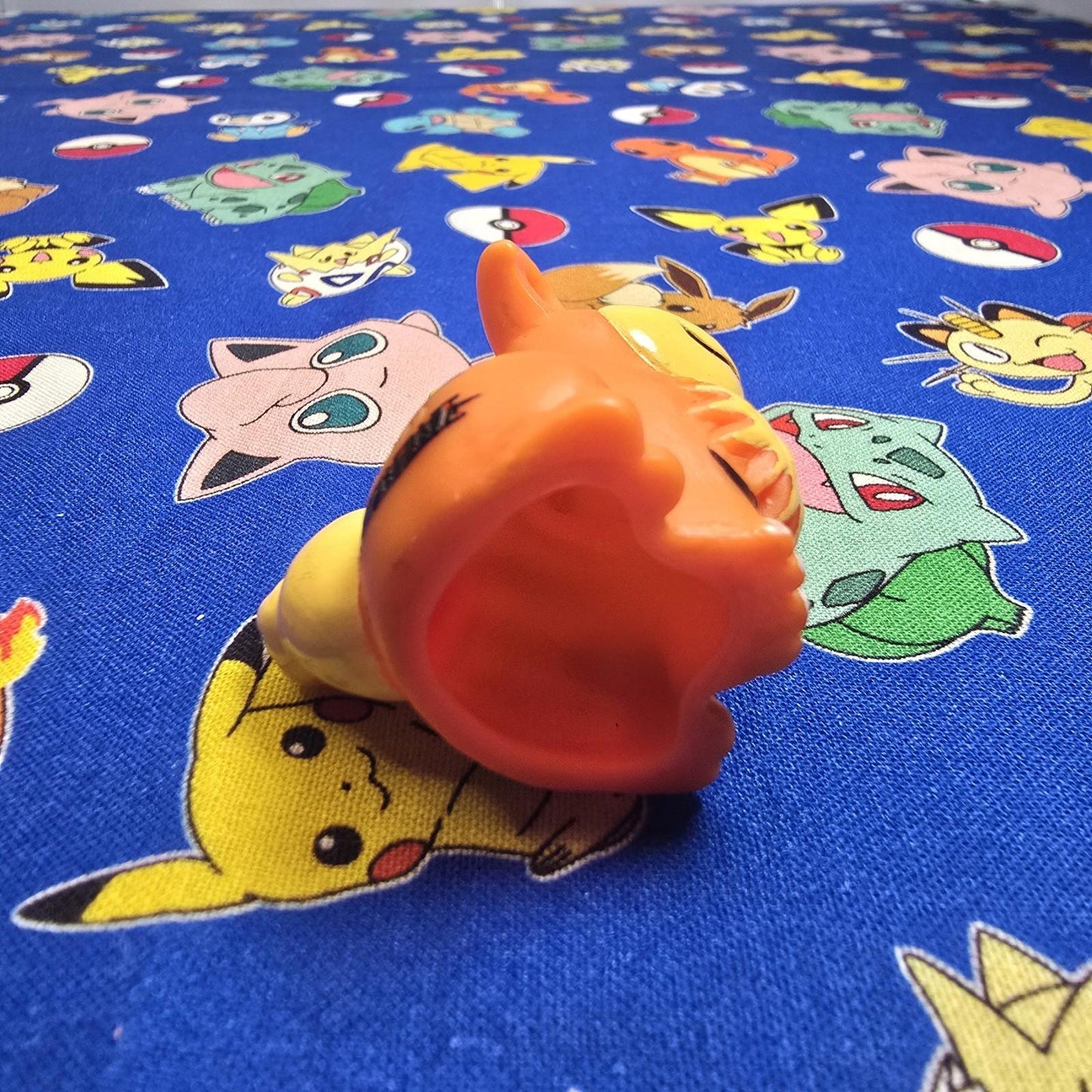 Pokemon Growlithe Figure Finger Puppet 1996 Nintendo Bandai Vintage USA Seller