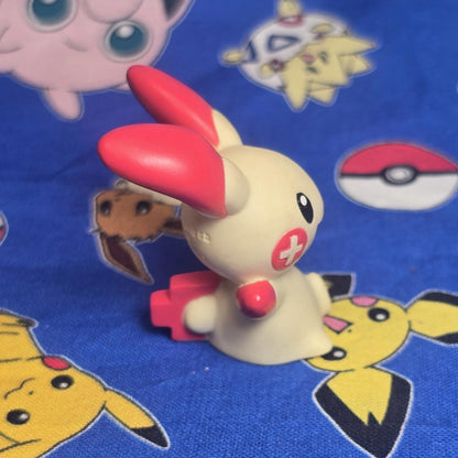 Pokemon Plusle Figure Finger Puppet 2004 Nintendo Tomy PVC Japan USA Seller Toy