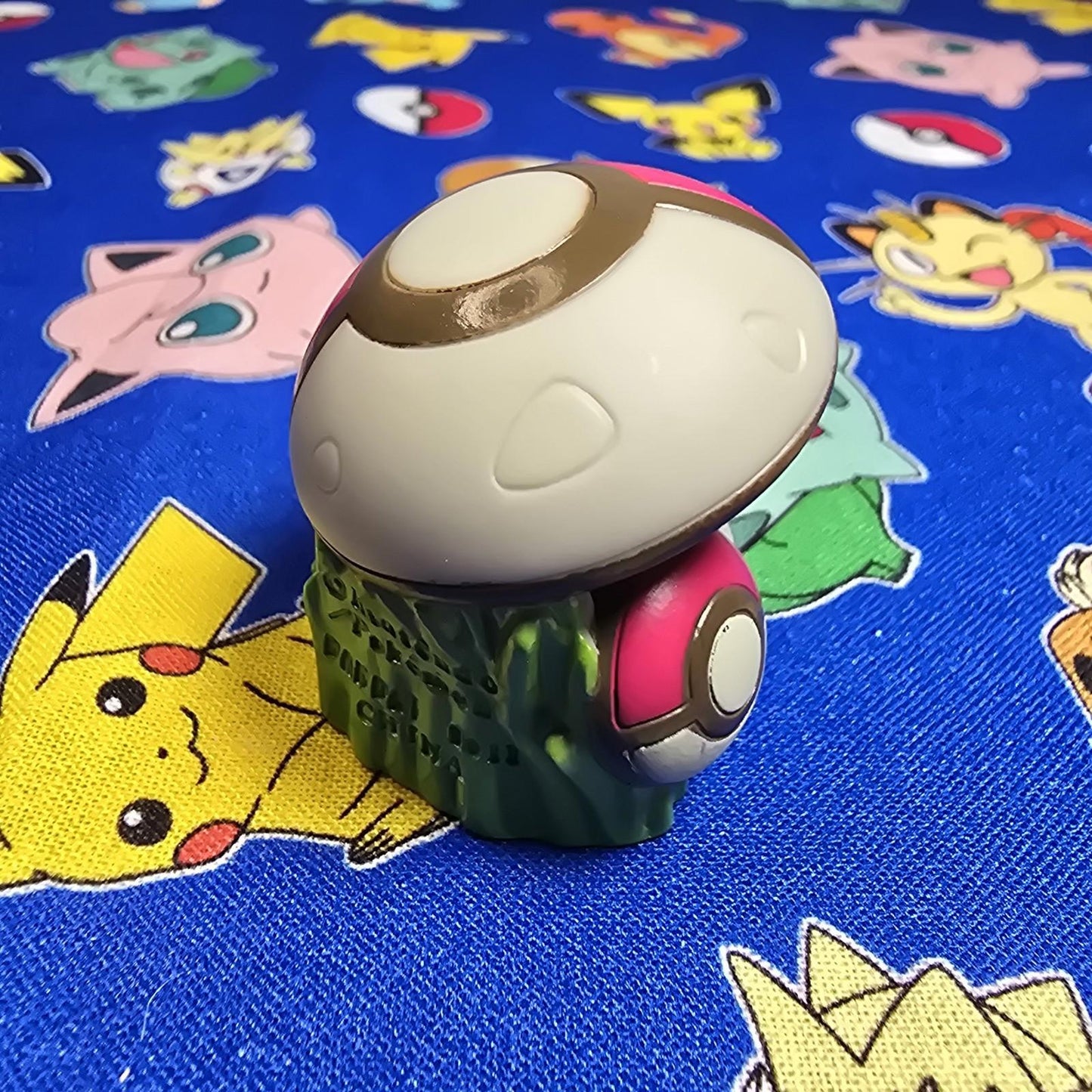 Pokemon Amoongus Figure Finger Puppet 2011 Nintendo Bandai PVC Japan USA Seller