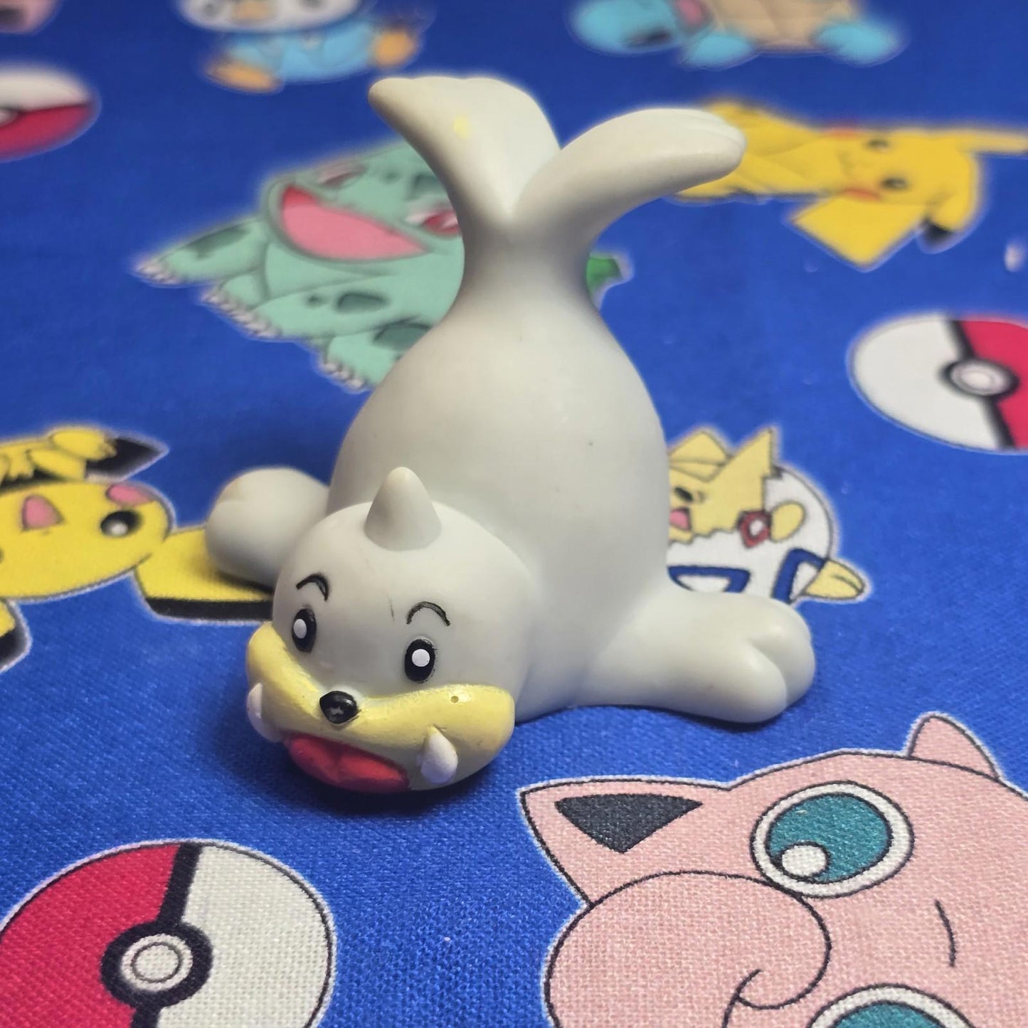 Pokemon Seel Figure Finger Puppet 1997 Bandai Nintendo Vintage Japan USA Seller