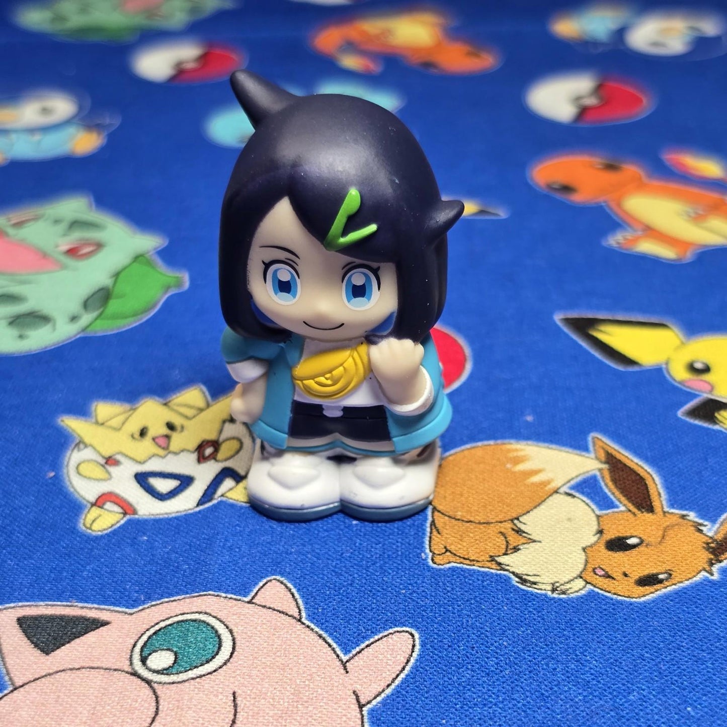 Pokemon Liko Trainer Figure Finger Puppet 2024 Nintendo Bandai Japan USA Seller