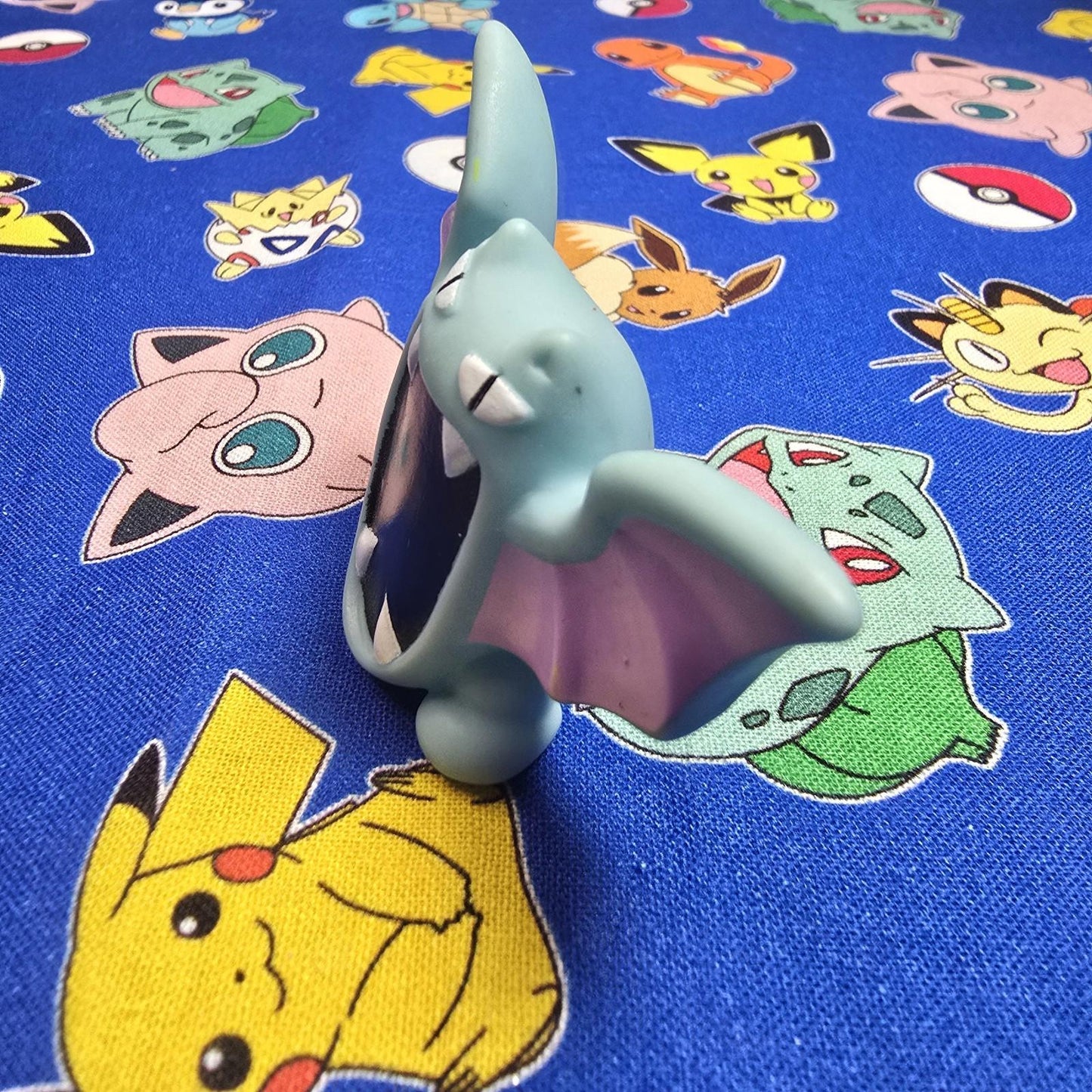 Pokemon Golbat Light Figure Finger Puppet 1997 Nintendo Bandai Vintage Japan USA