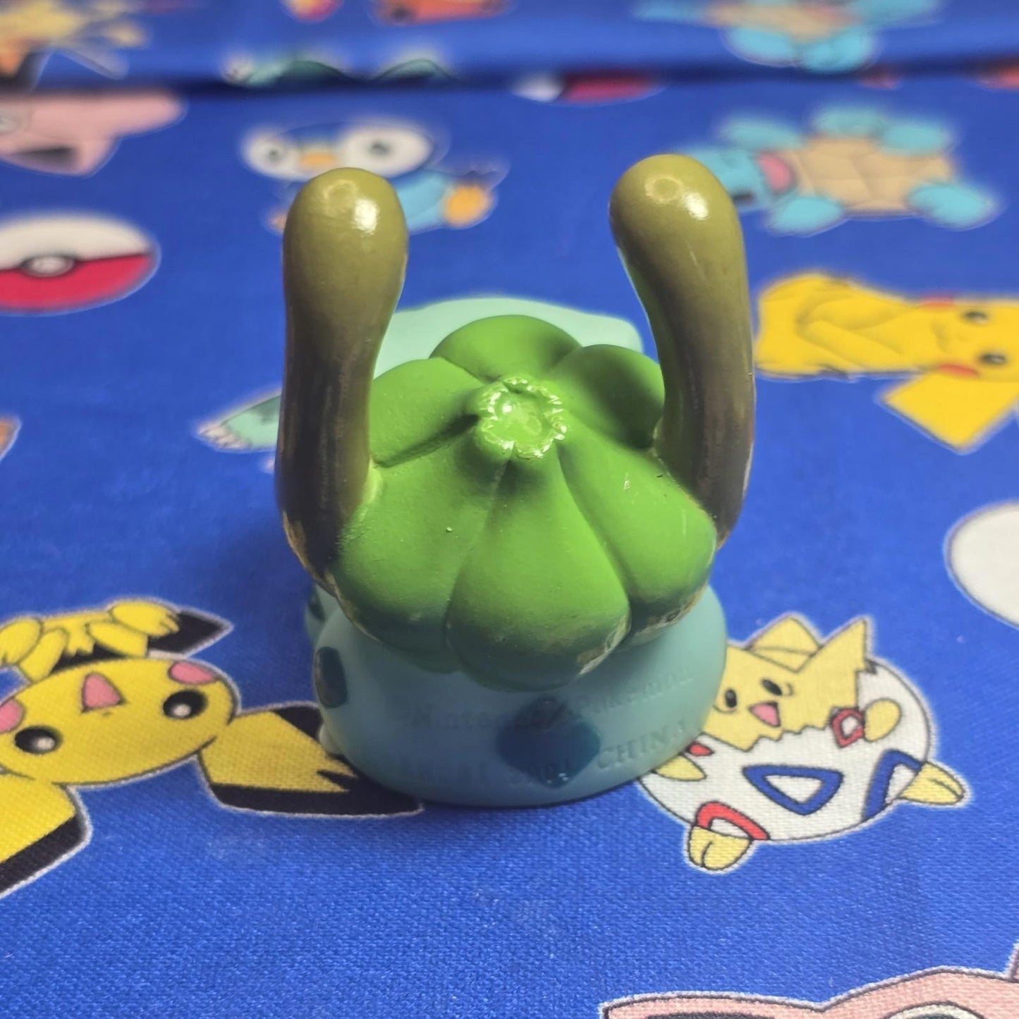Pokemon Bulbasaur Figure Finger Puppet 2001 Nintendo Bandai Vintage PVC Japan US