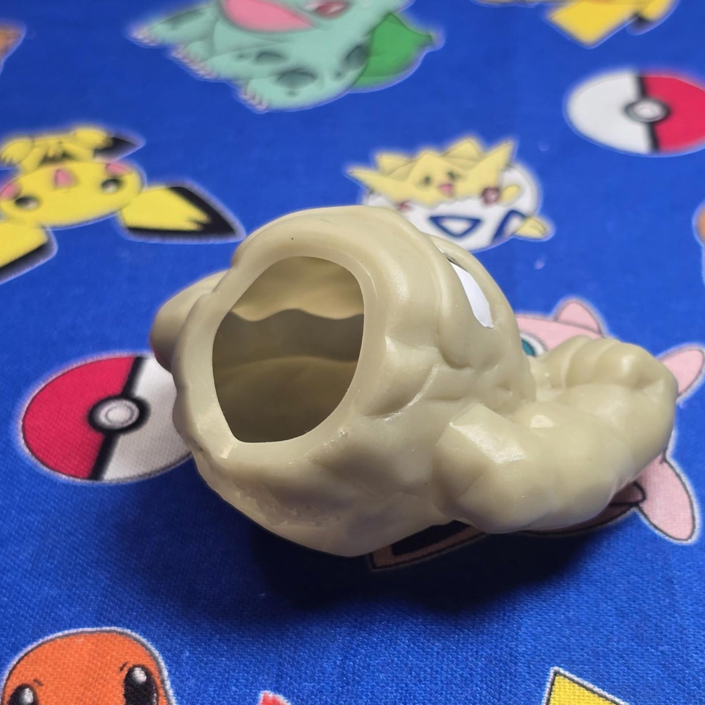 Pokemon Geodude Figure Finger Puppet 1997 Bandai Nintendo PVC Vintage Japan USA
