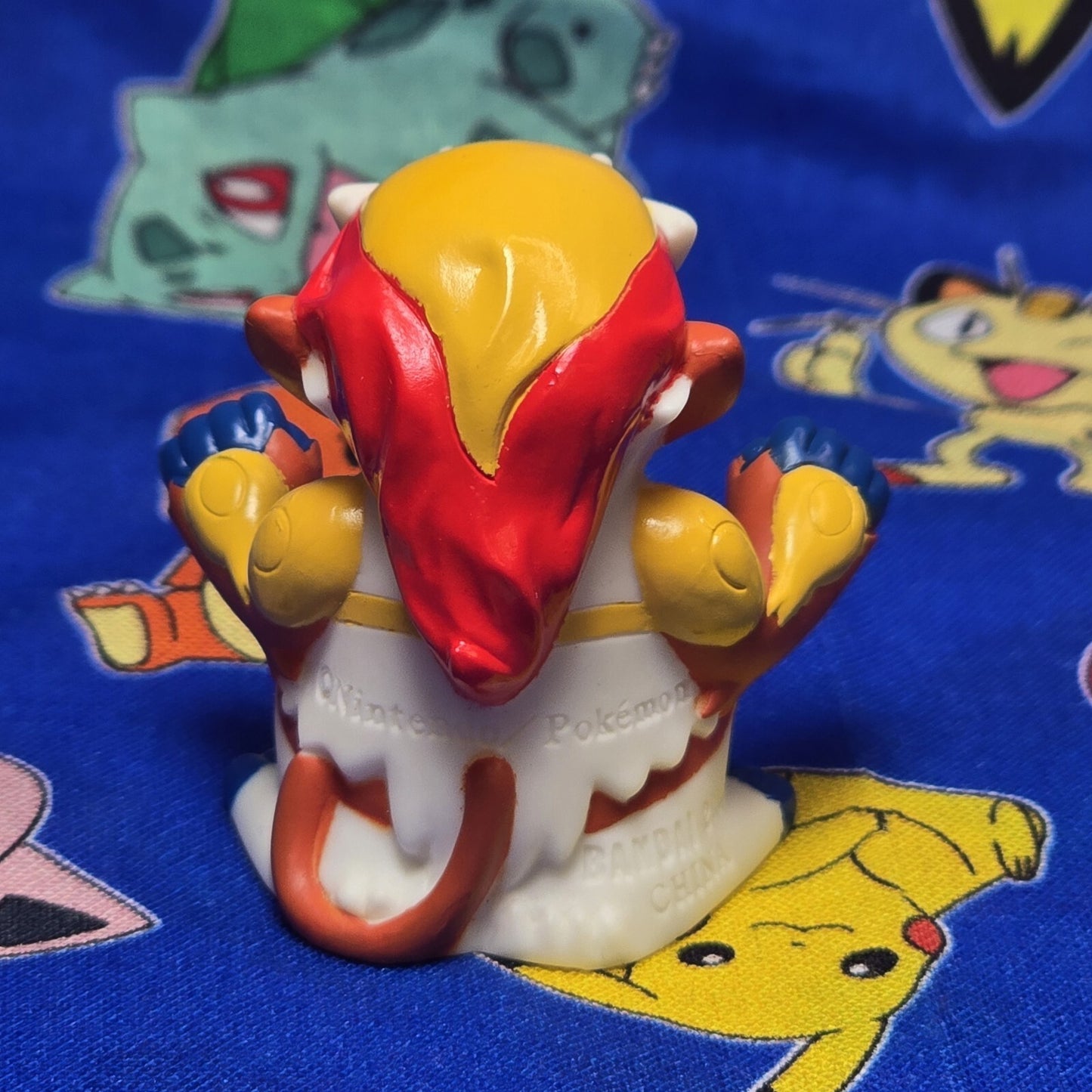 Pokemon Infernape Figure Finger Puppet 2010 Nintendo Bandai PVC Japan USA Seller