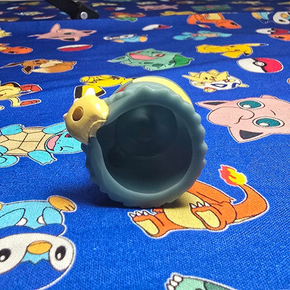 Pokemon Munchlax Figure Finger Puppet 2007 Nintendo Bandai PVC Vintage Japan USA