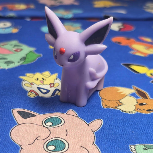 Pokemon Espeon Figure Finger Puppets 2009 Nintendo Bandai PVC Japan US Seller
