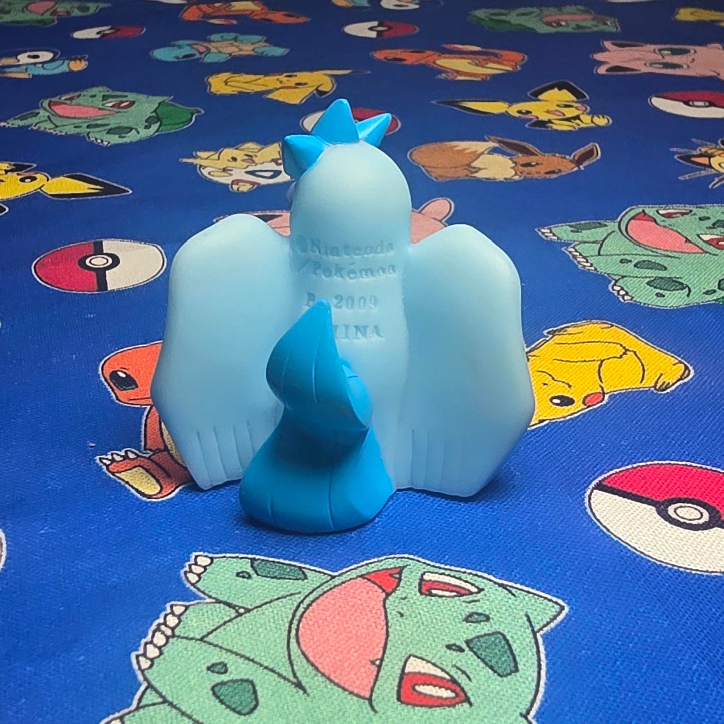 Pokemon Articuno Figure Finger Puppet 2009 Nintendo Bandai PVC Japan USA Seller