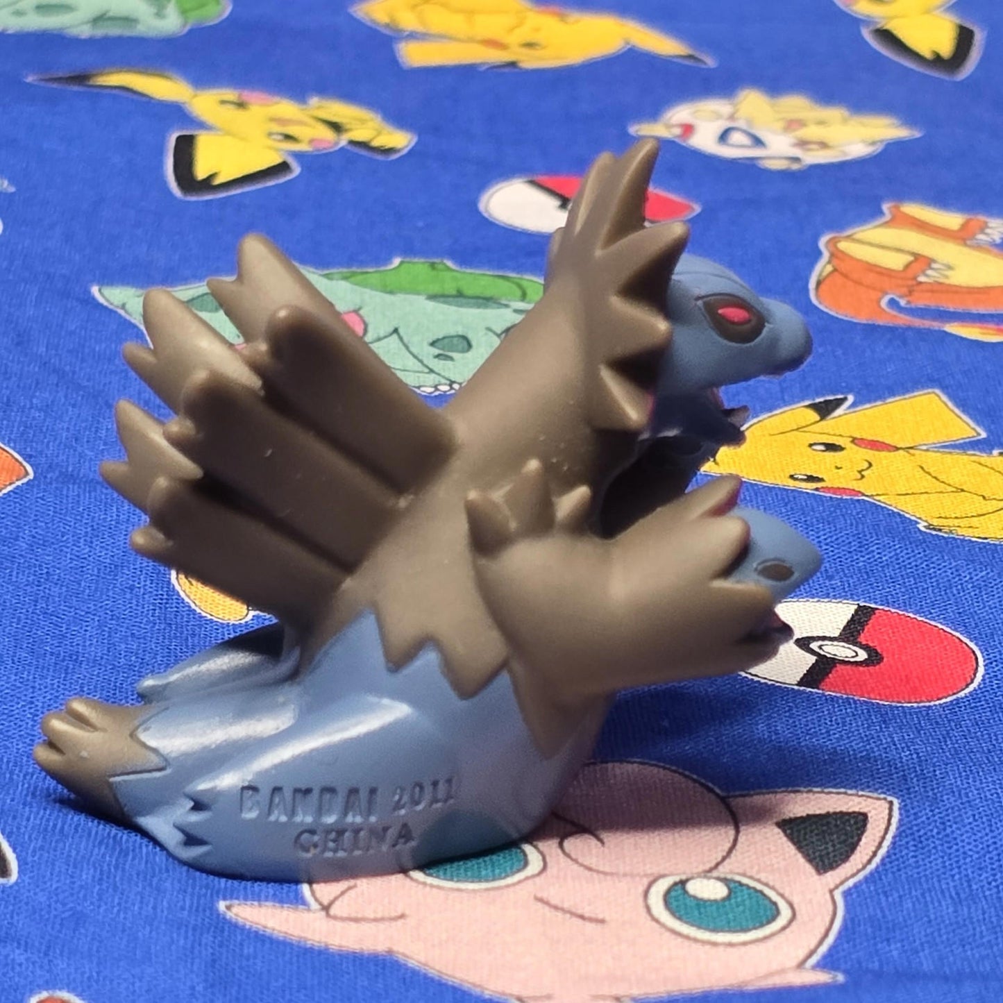 Pokemon Hydreigon Figure Finger Puppet 2011 Nintendo Bandai PVC Japan USA Seller