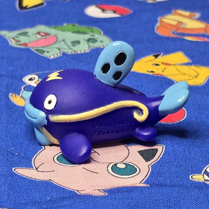 Pokemon Whiscash Figure Finger Puppet 2004 Nintendo Bandai Vintage PVC Japan USA