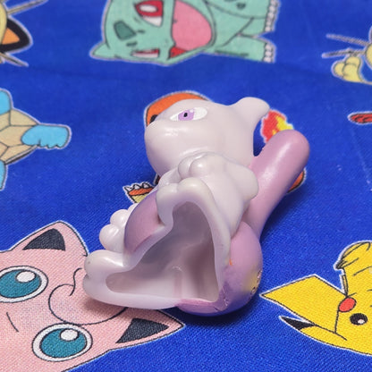 Pokemon Mewtwo Metallic Figure Finger Puppet 2013 Nintendo Bandai PVC Japan USA