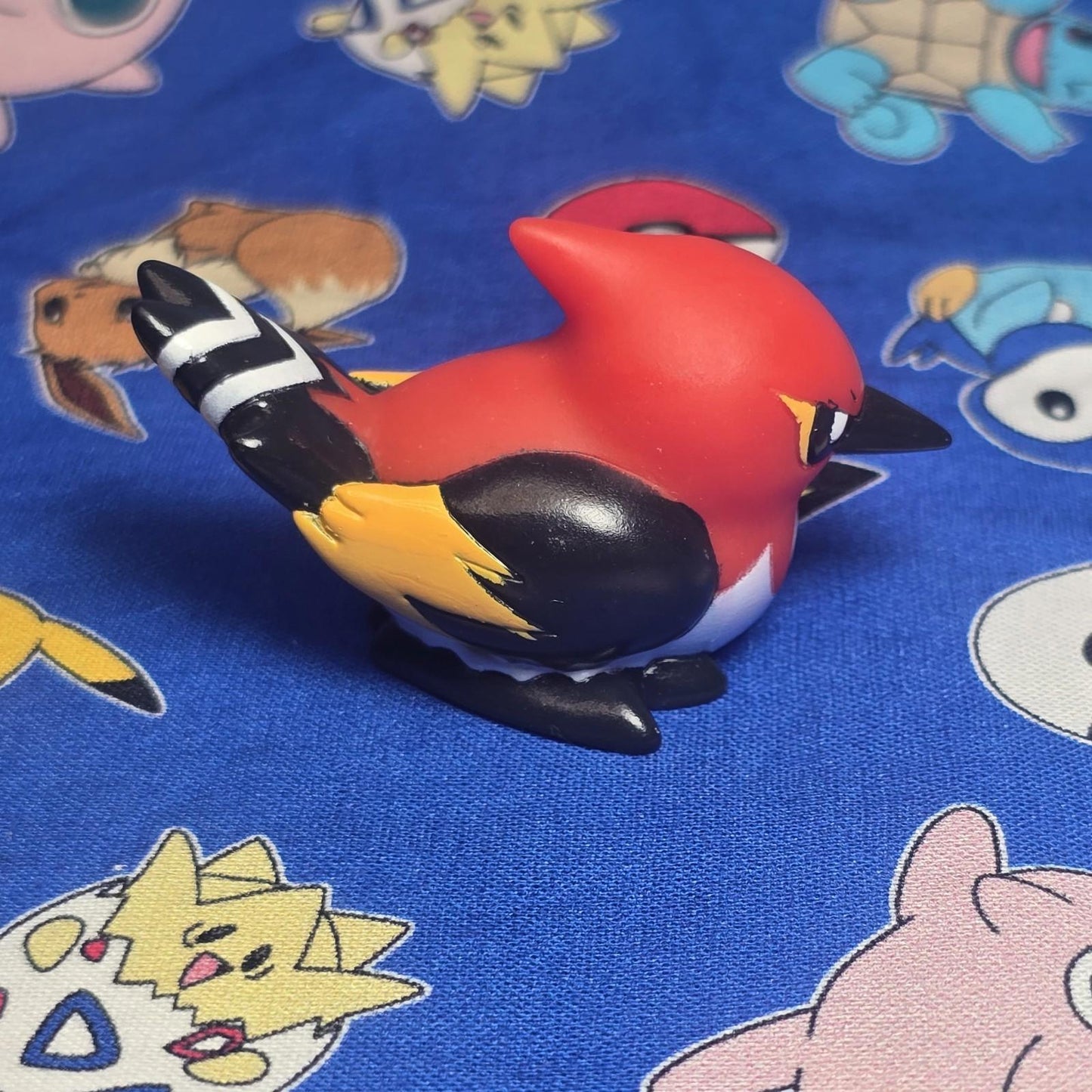 Pokemon Fletchinder Figure Finger Puppet 2014 Nintendo Bandai Japan USA Seller