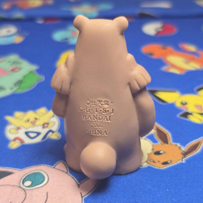 Pokemon Ursaring Figure Finger Puppet 2000 Nintendo Bandai PVC Vintage Japan US