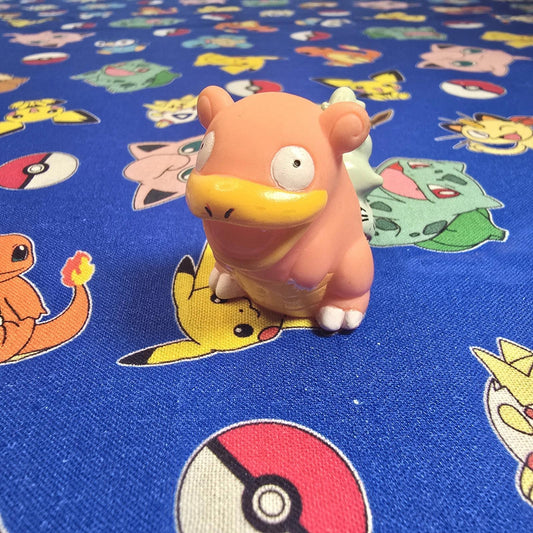 Pokemon Slowbro Figure Finger Puppet 1996 Nintendo Bandai Vintage PVC Japan USA