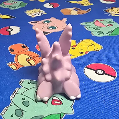 Pokemon Nidoran Figure Finger Puppet 1997 Nintendo Bandai Vintage Japan USA