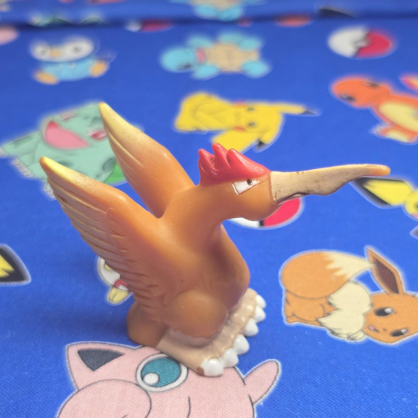 Pokemon Fearow Figure Finger Puppet 1998 Nintendo Bandai PVC Vintage Japan USA