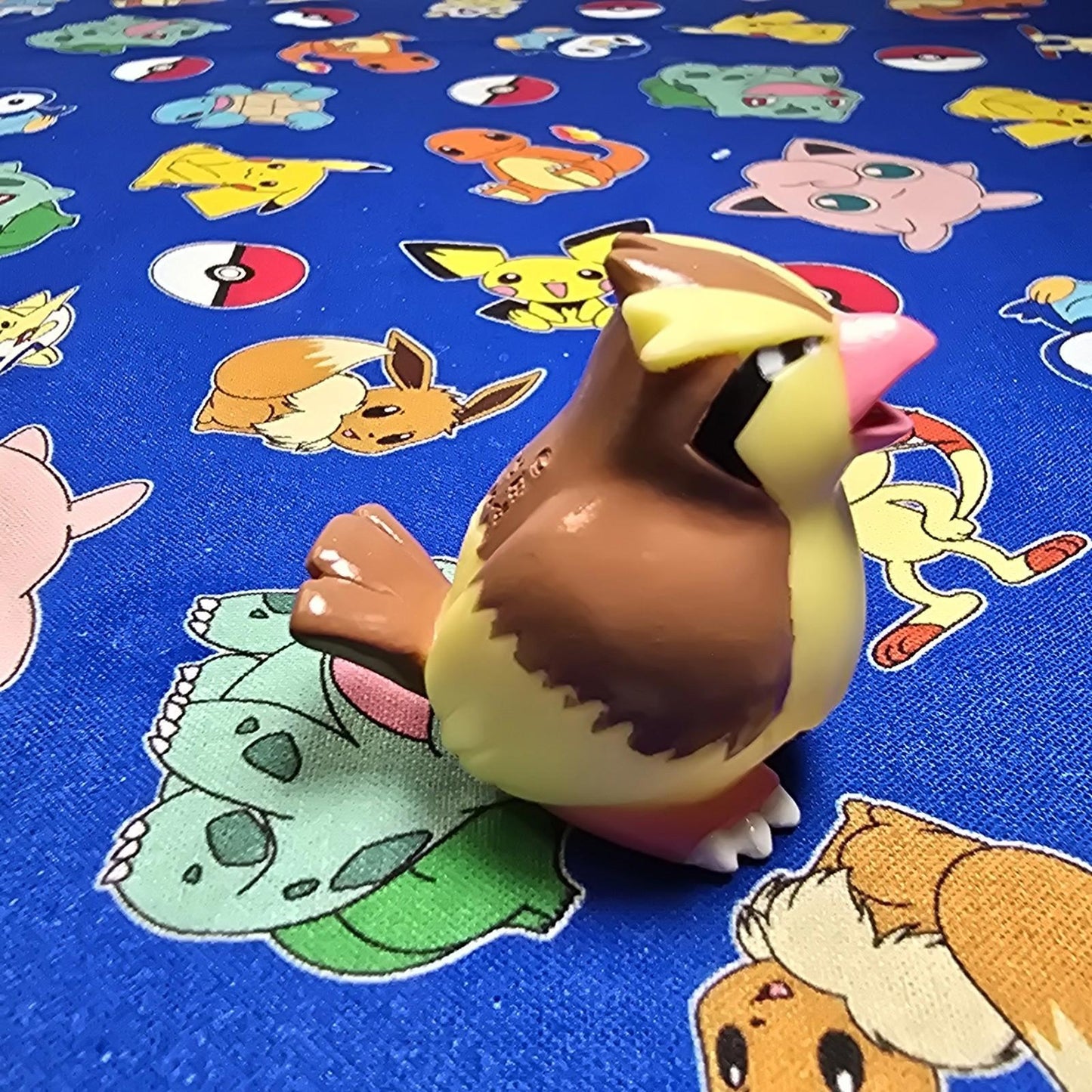 Pokemon Pidgey Figure Finger Puppet 1998 Nintendo Bandai PVC Vintage Japan USA