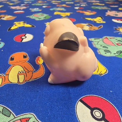 Pokemon Clefairy Figure Finger Puppet 1999 Nintendo Bandai PVC Vintage Japan USA