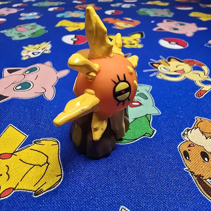 Pokemon Solrock Figure Finger Puppet 2005 Nintendo Bandai PVC Vintage Japan USA