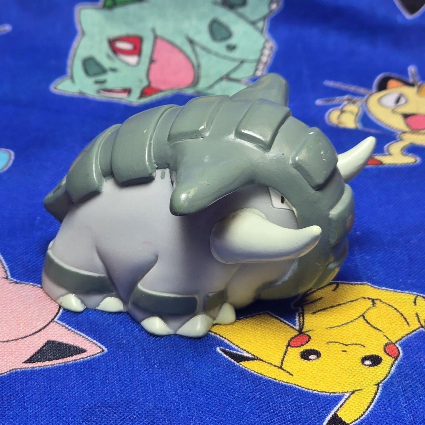 Pokemon Donphan Figure Finger Puppet 2005 Nintendo Bandai PVC Japan USA Seller