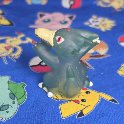 Pokemon Golduck Clear Figure Finger Puppet 1997 Nintendo Bandai Vintage Japan US