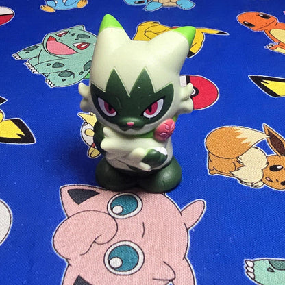 Pokemon Floragato Figure Finger Puppet 2023 Nintendo PVC Bandai Japan USA Seller